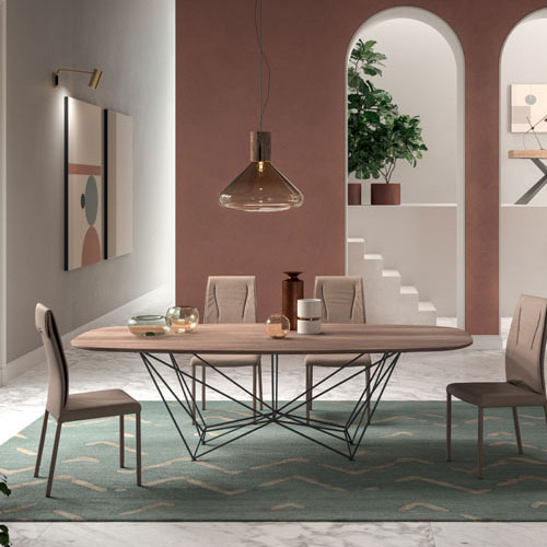 Masa pentru dining Ozzio Italia, Fil 8 Fisso